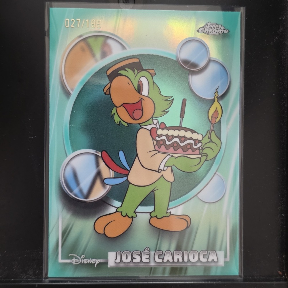 2026 Topps Disney Chrome Jose Carioca /199 Parallel